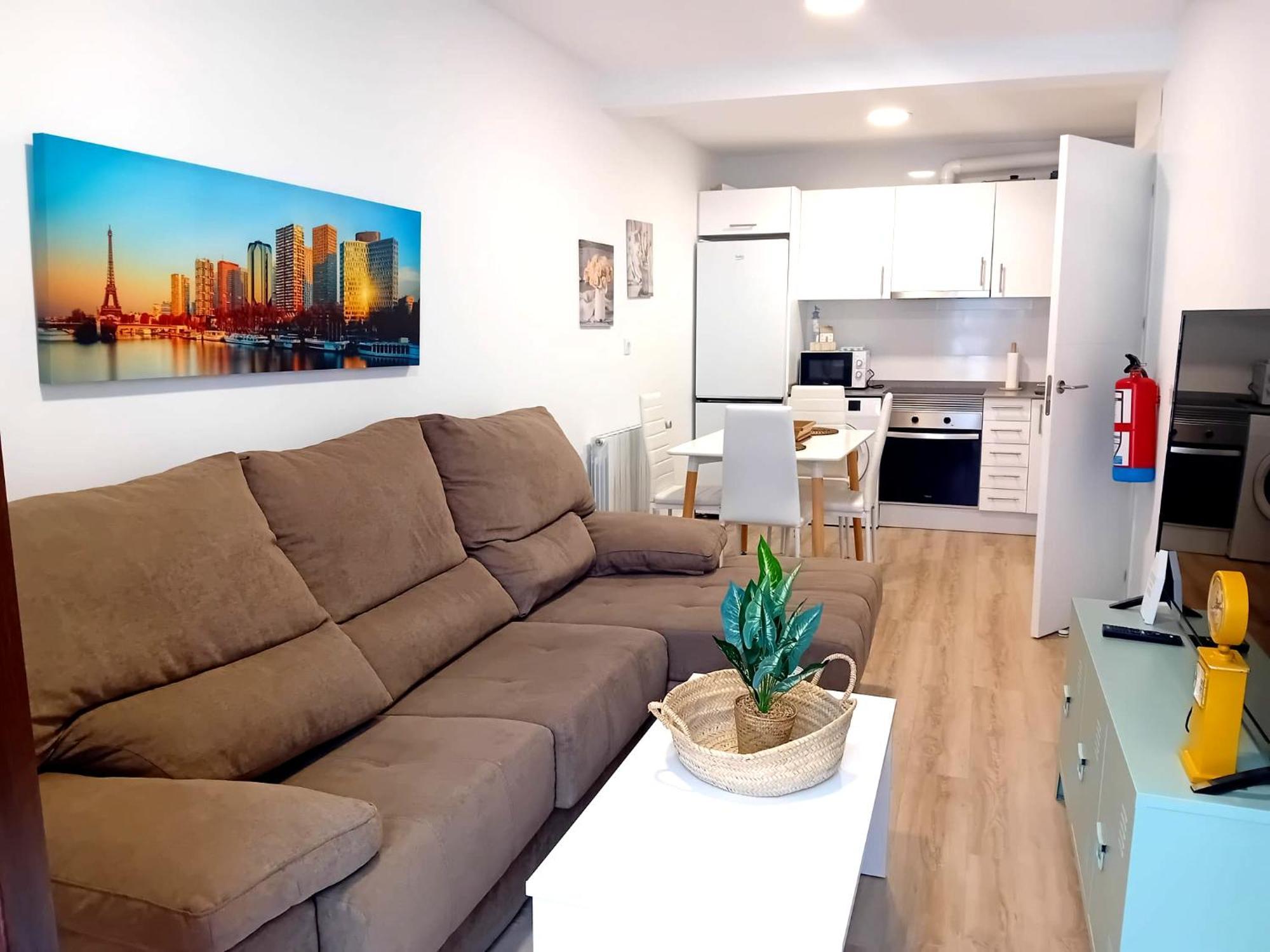 Santarene Pleno Centro Apartment Santander Bagian luar foto